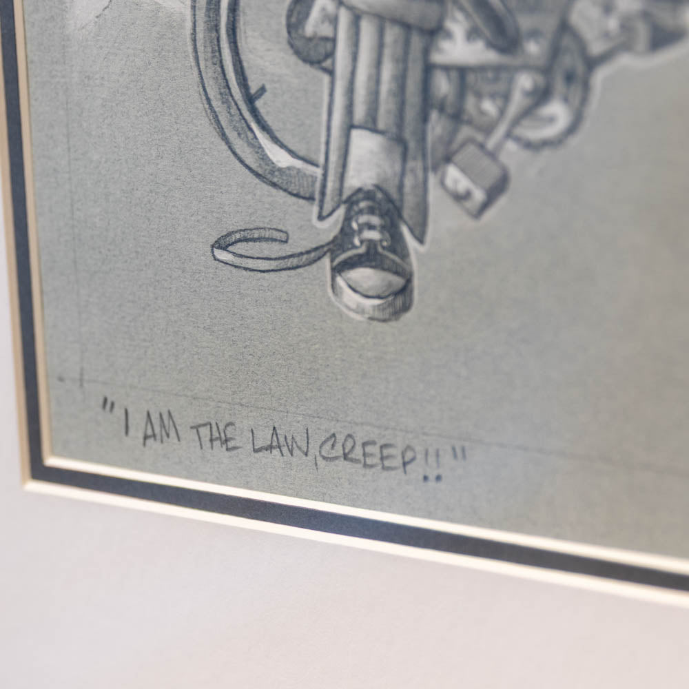 I Am The Law, Creep! - Sketch
