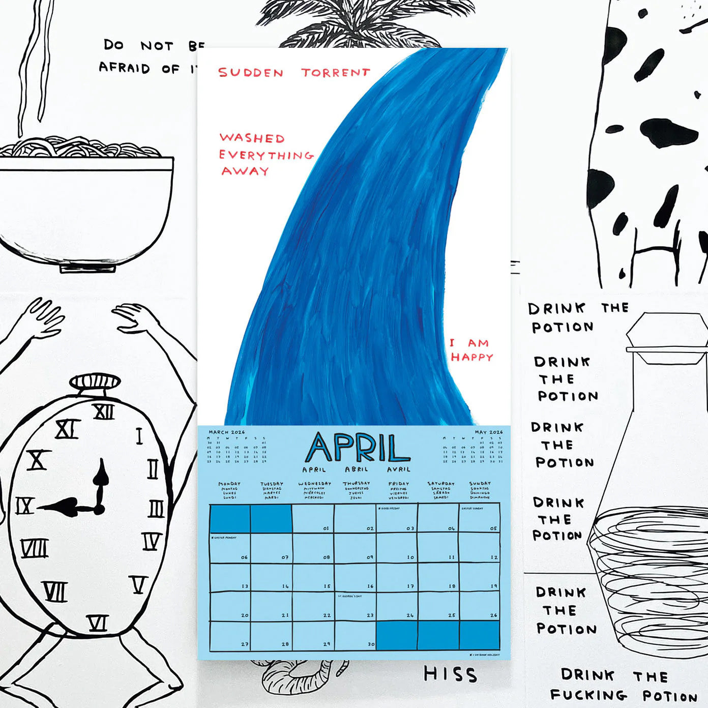 Shrigley 2026 Calendar