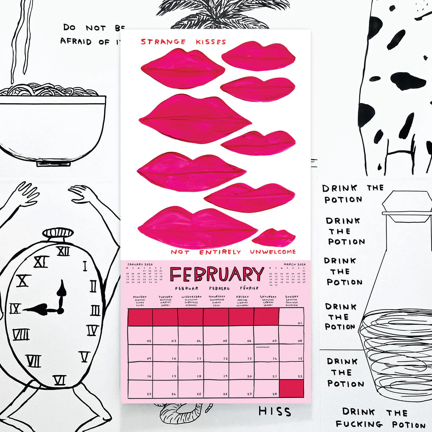 Shrigley 2026 Calendar