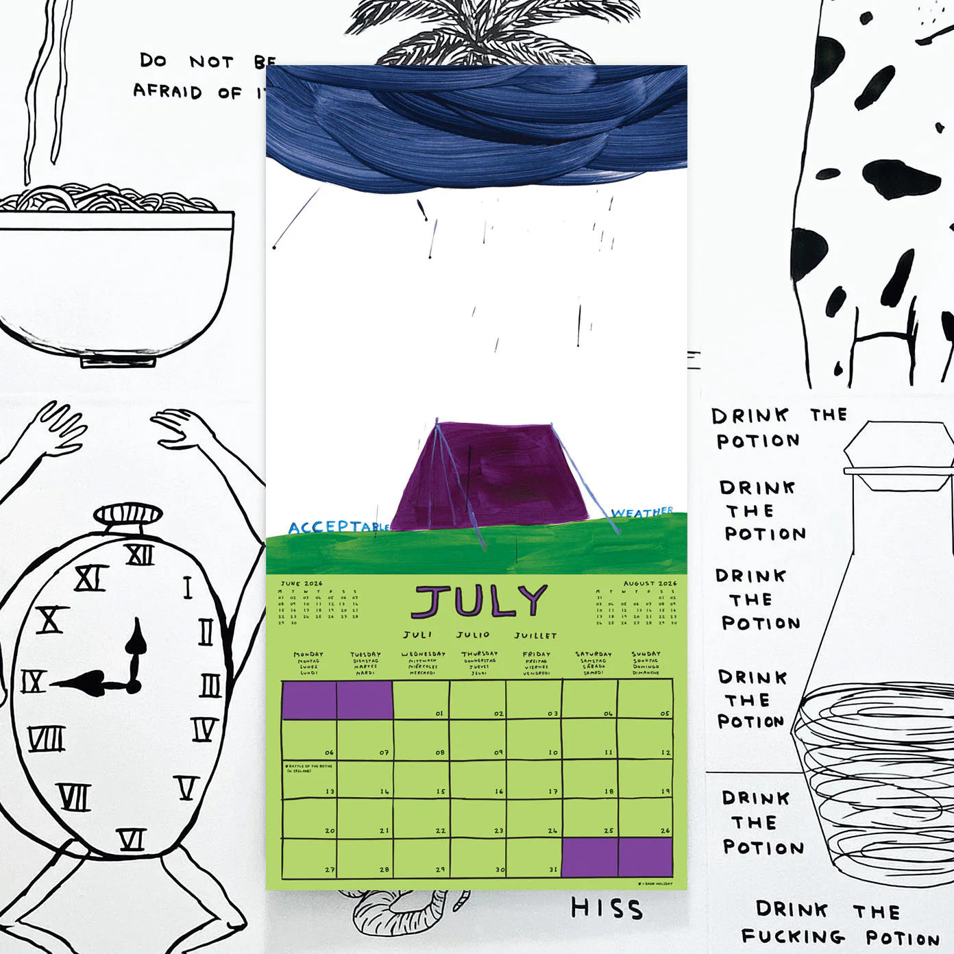 Shrigley 2026 Calendar