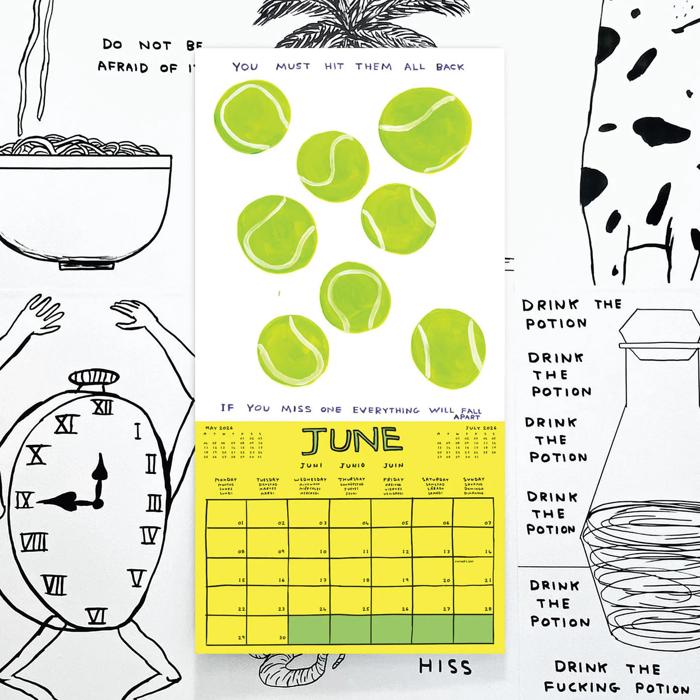 Shrigley 2026 Calendar