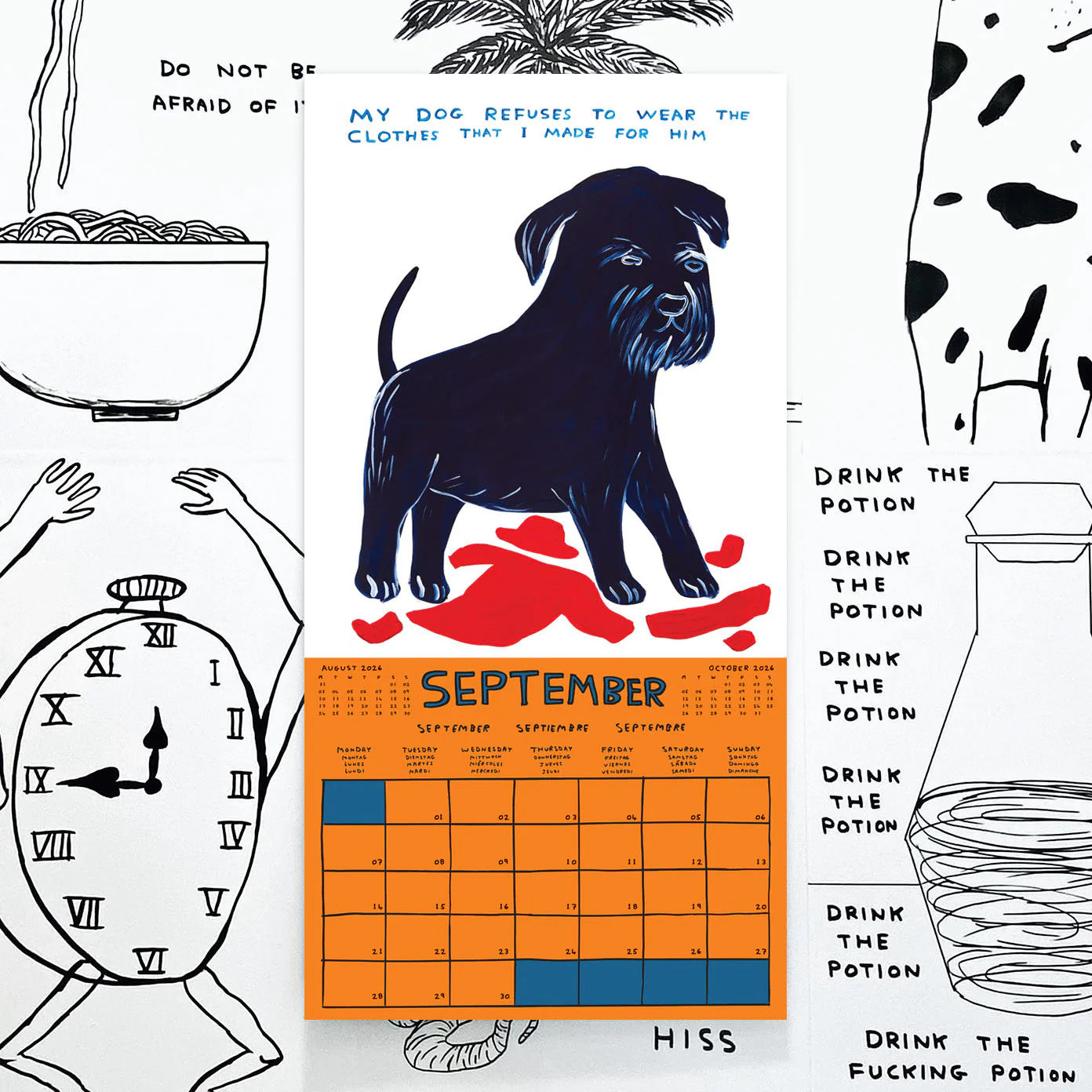 Shrigley 2026 Calendar