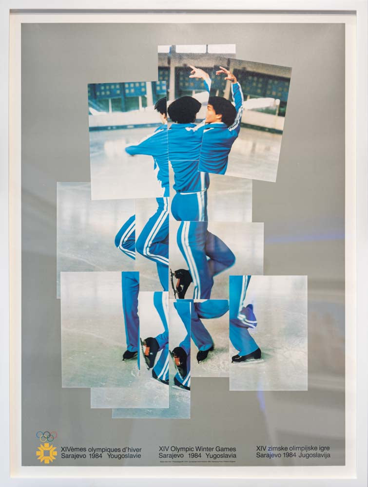 The Skater, XIV Olympic Winter Games 1984, Sarajevo Poster