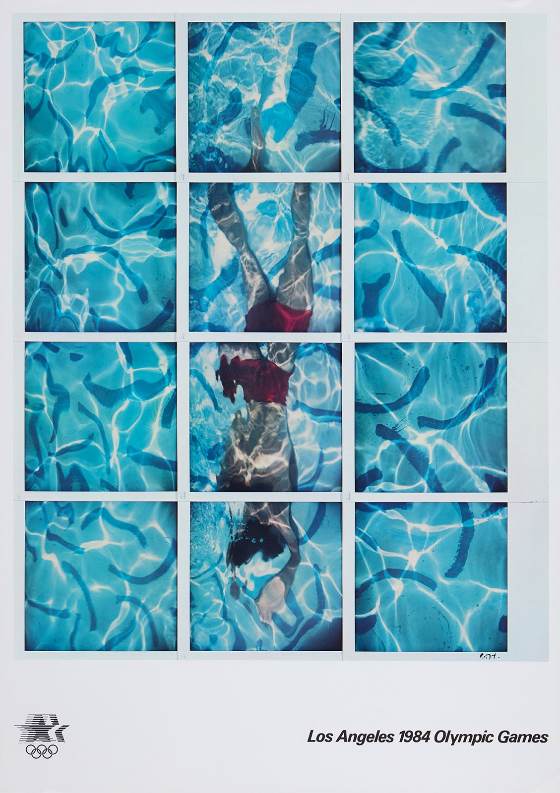 1984 LA Olympics Poster