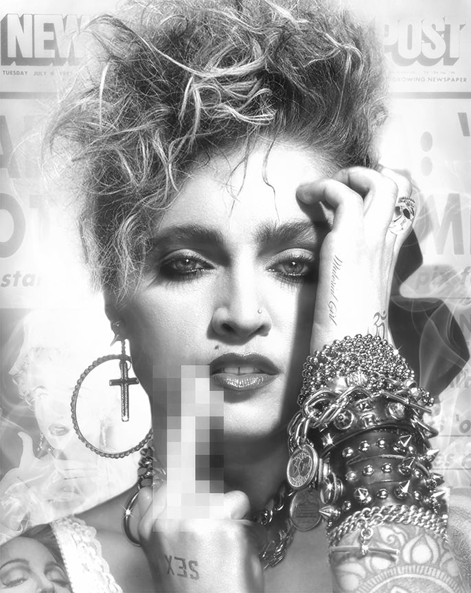 Lucky Star - Black and White