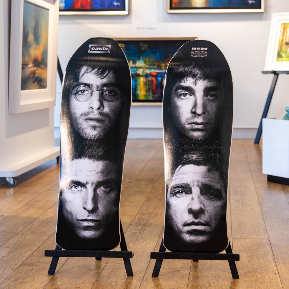 What's The Story - Skateboard Deck Diptych