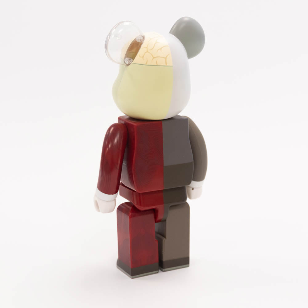 Bearbrick 400% Brown/Red Dissected | Artmarket Gallery