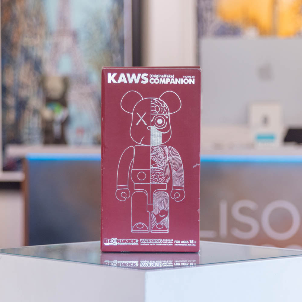 Bearbrick 400% Brown/Red Dissected