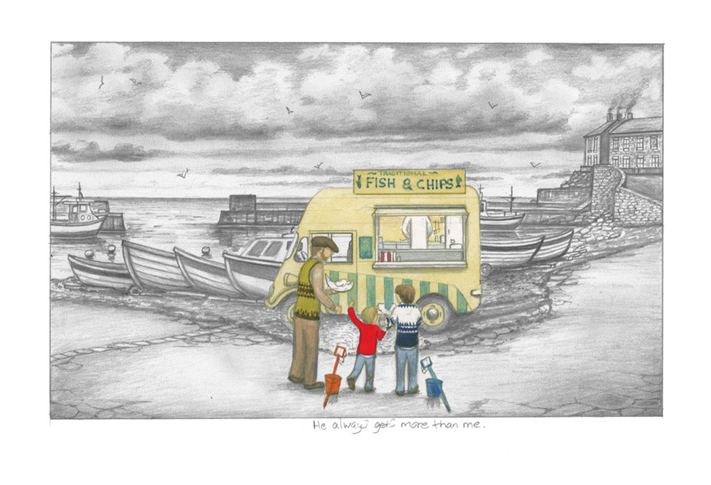 Here Come's Trouble - Sketch