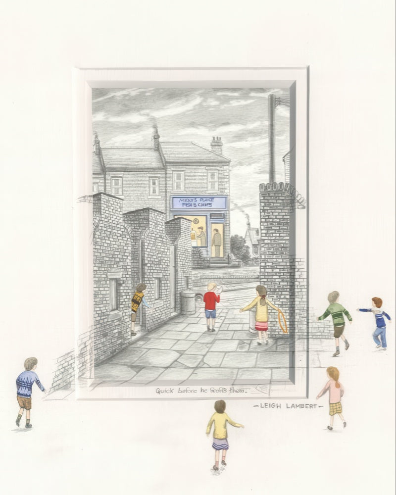 Quick Before He Scoffs Them - Sketch