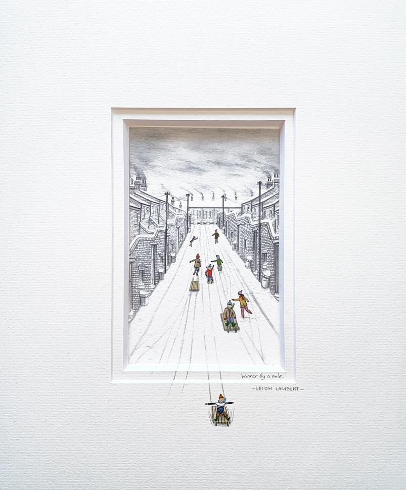 Winner by a Mile - Sketch