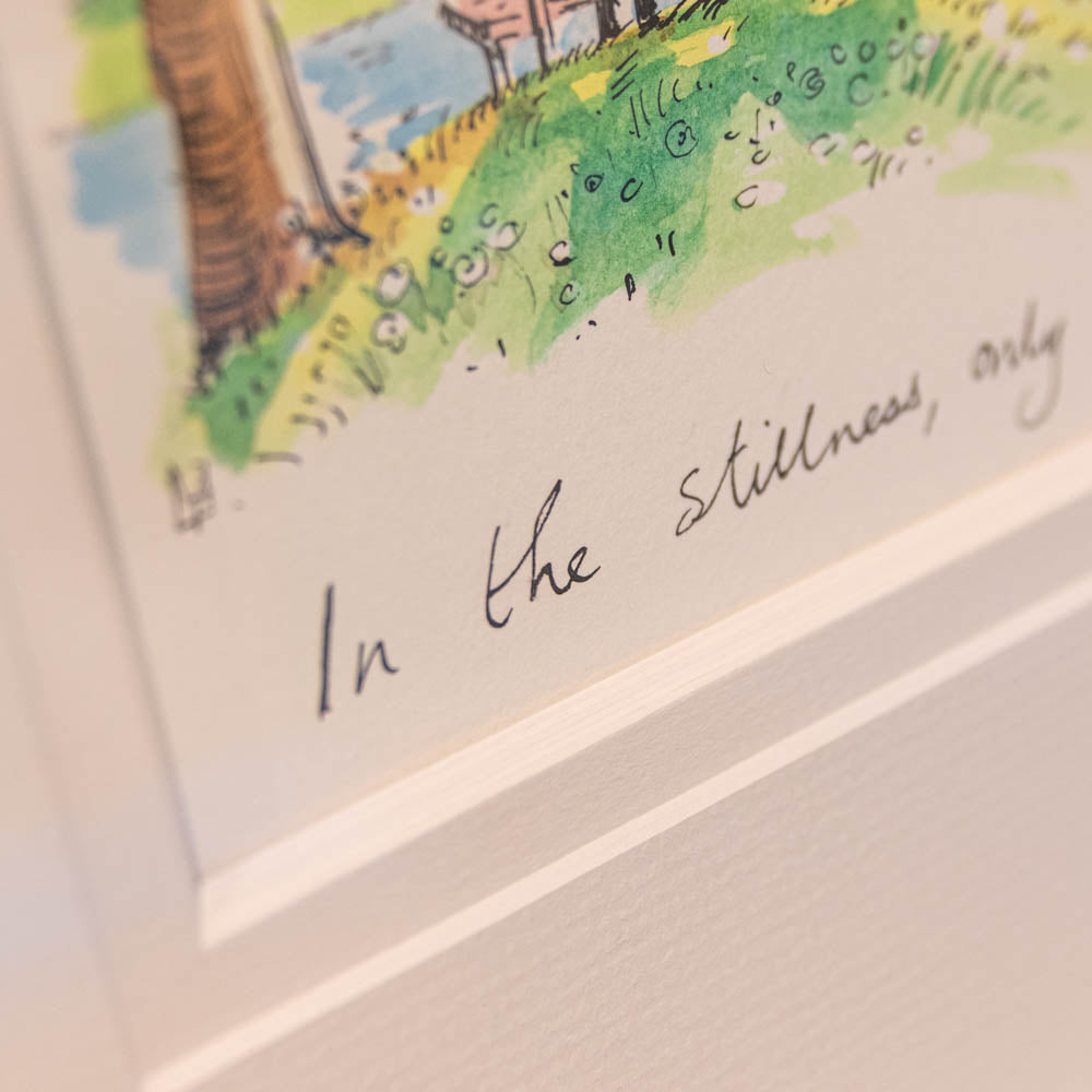 In The Stillness Only Love - Sketch