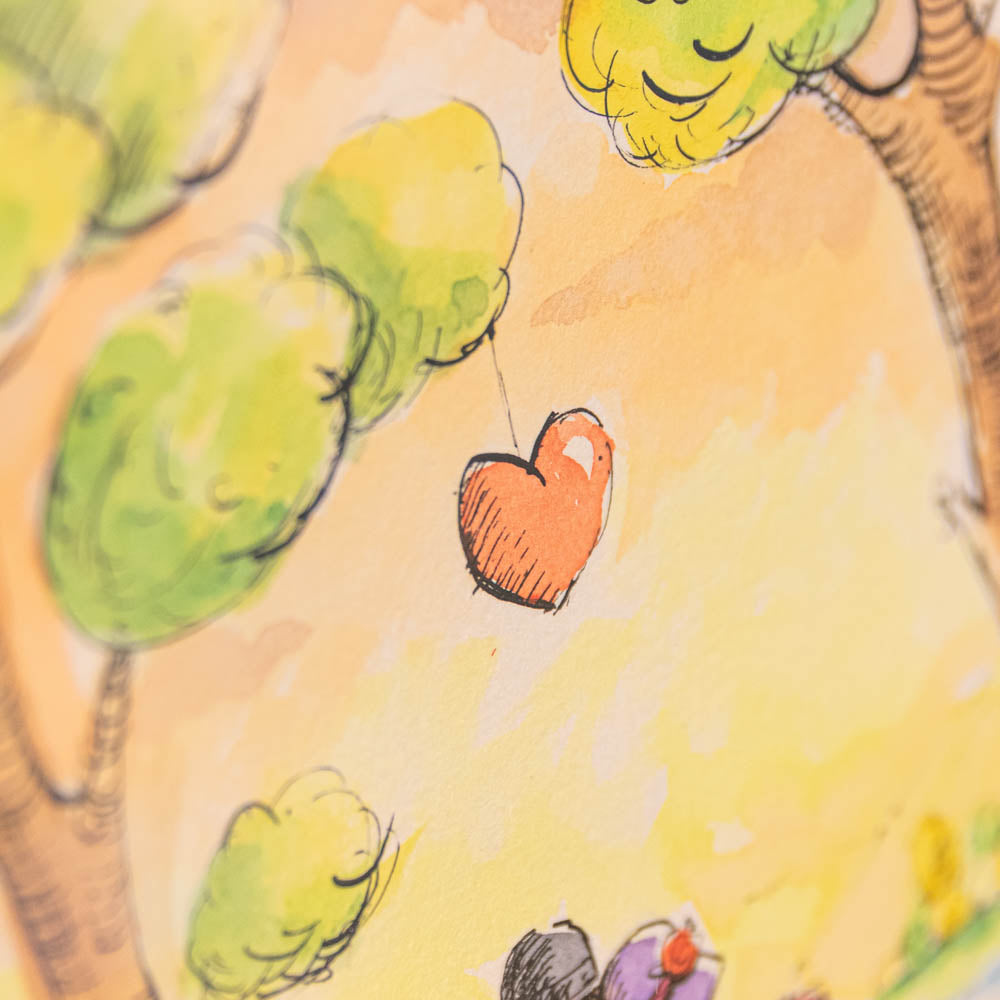 In The Stillness Only Love - Sketch