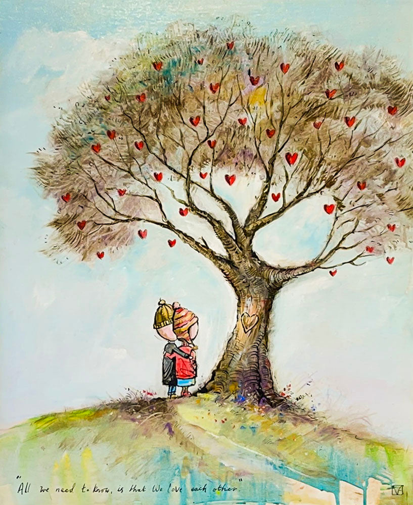 All We Need To Know Is That We Love Each Other