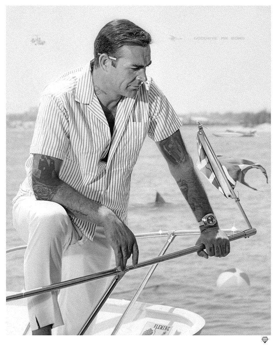 On Vacation II - Black and White