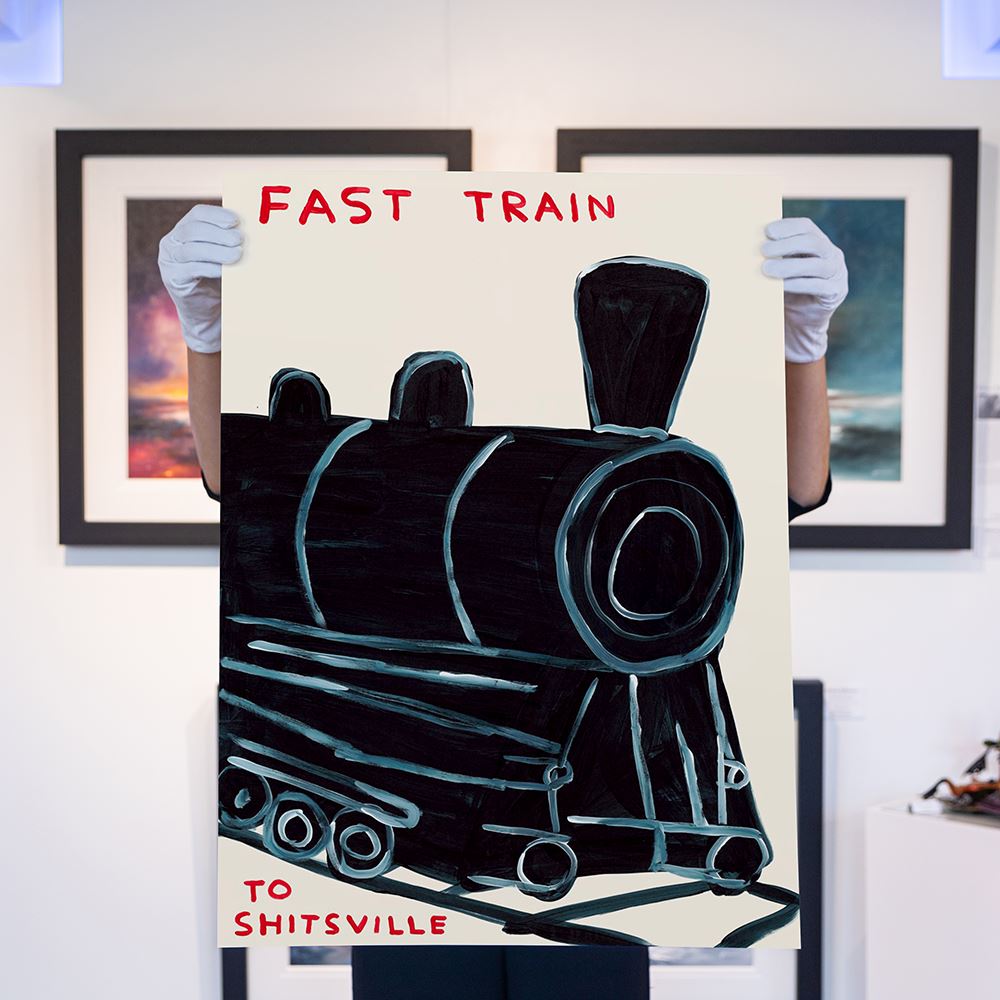 Untitled (Fast train to Shitsville) (2021)