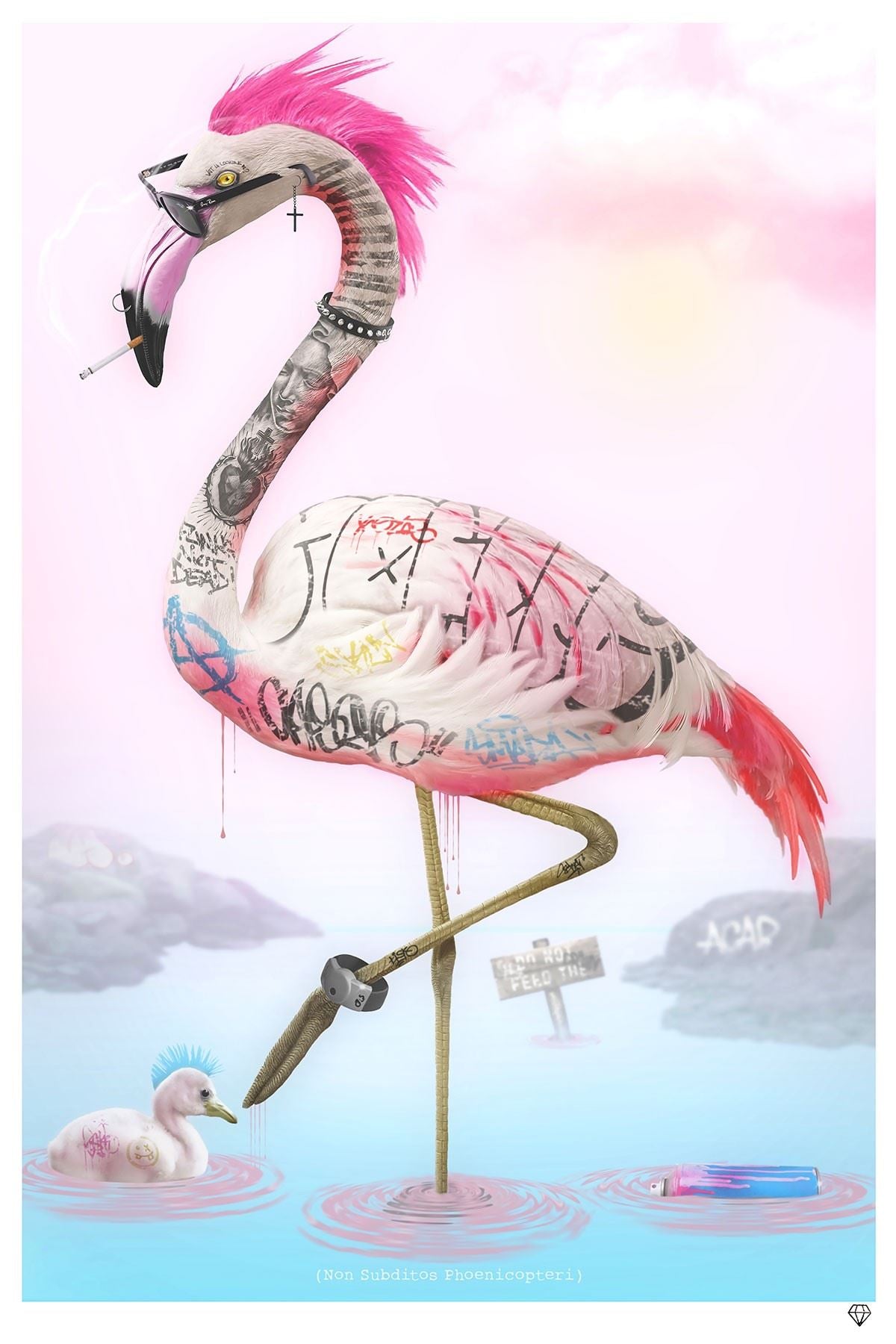 Punk Flamingos