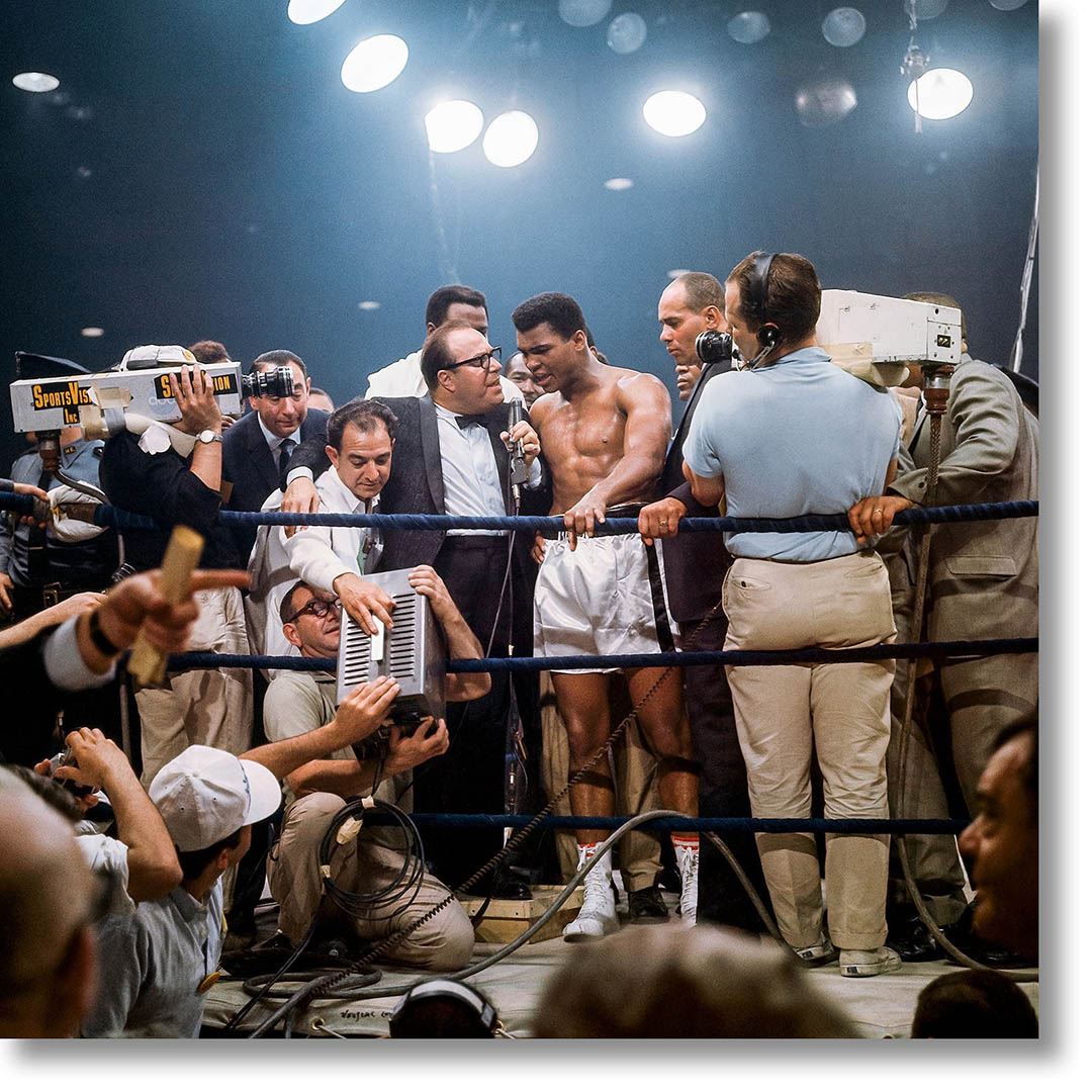 Ali Victorious, Ali vs. Liston II, 1965