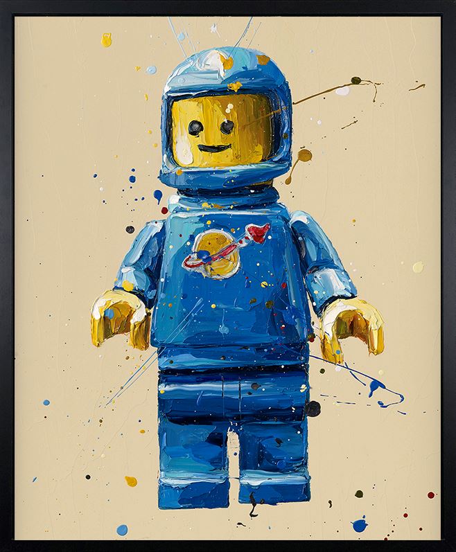 Blue Lego Man